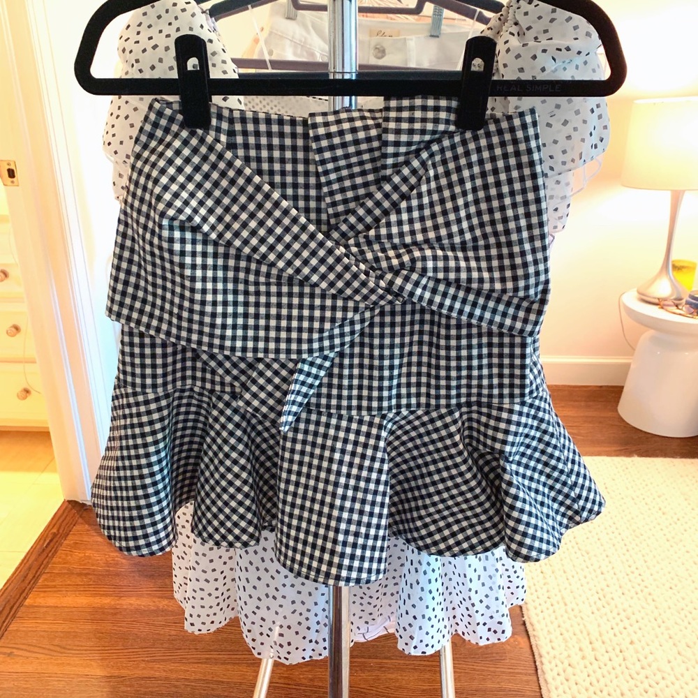 lucca skirt (i wore as a strapless top)